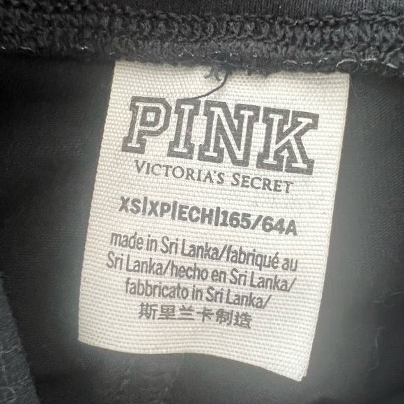 Victoria's Secret Pink Dog Logo Leggings Yoga Pants Athletic - Picture 3 of 3